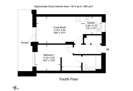 1 Bed Flat, Scawfell St, E2 - Photo 5