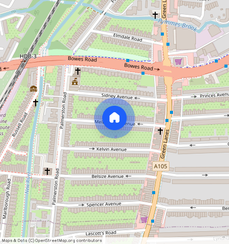 Melbourne Avenue, London, N13