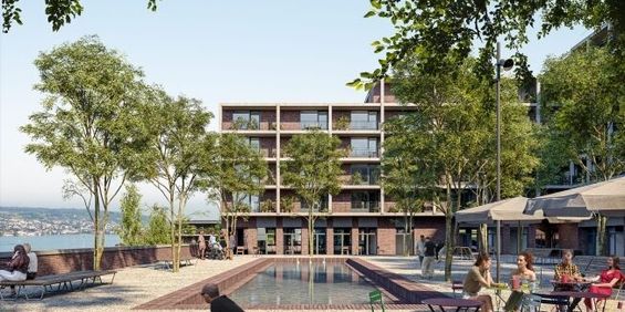 Modern living in Horgen Oberdorf with a view of Lake Zurich - Photo 3