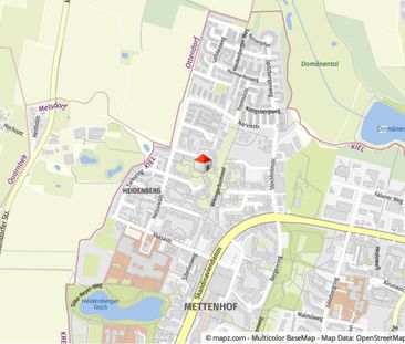 Frisch sanierte 2-ZW in der Helsinkistr. 84 in Kiel zu vermieten! O... - Foto 1