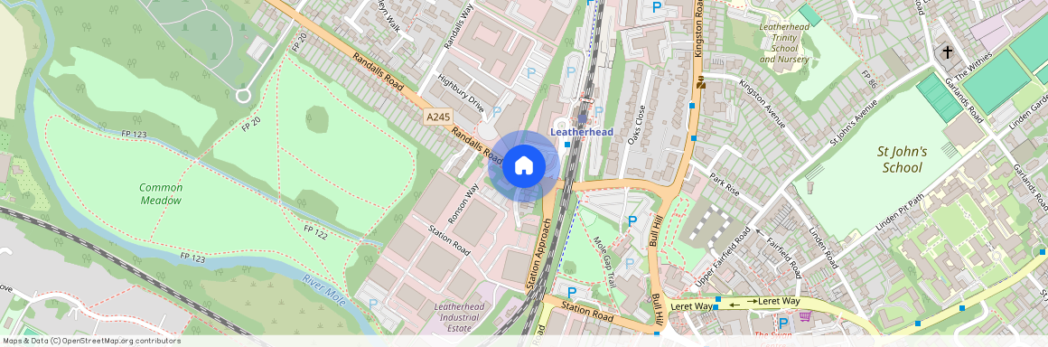 Old Station Approach, Randalls Road, Leatherhead, KT22