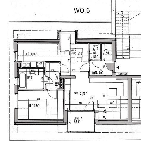 Helle 2-Zimmer im Dachgeschoss mit Loggia - Foto 2