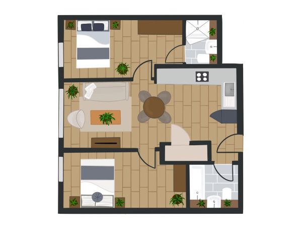 Apartment Type B3E Atlantic Night - Photo 1