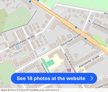 Tolle 3-Raum-DG-Wohnung mit kleiner Dachterrasse in ruhiger Lage in... - Photo 1