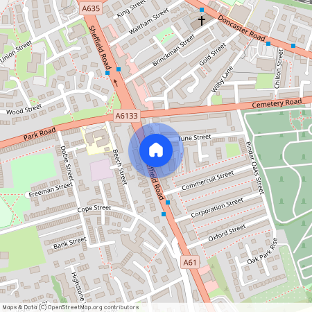 Sheffield Road, Barnsley, South Yorkshire, S70