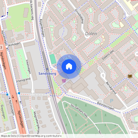 Åsgärdevägen 105, Enskededalen