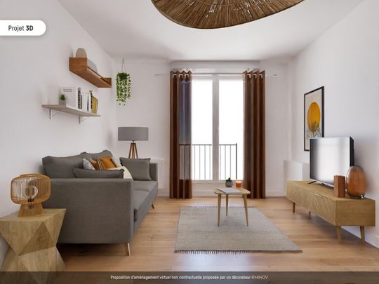 location Appartement T3 DE 63.9m² À BOBIGNY - Photo 1