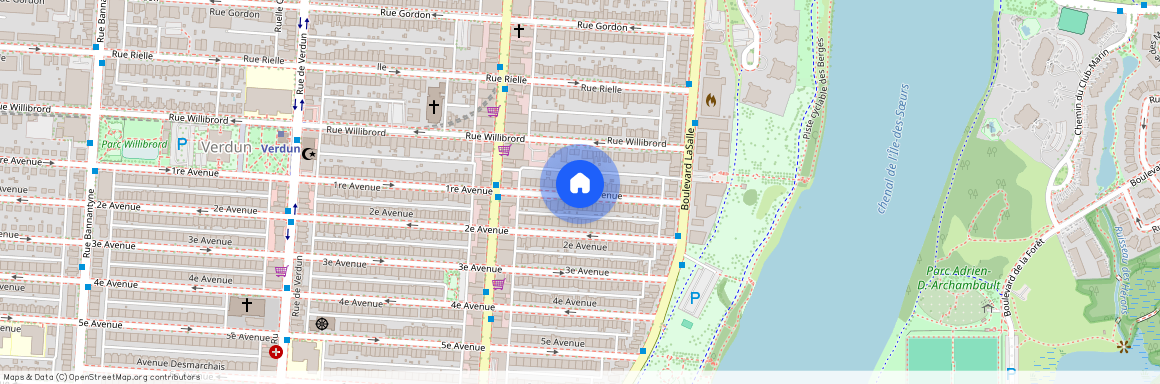 188 1re Avenue, Verdun/Île-des-Sœurs (Montréal), H4G2V3