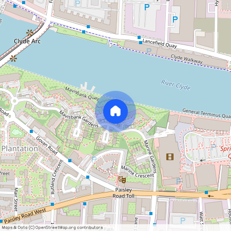 Mavisbank Gardens, Glasgow, G51, Mavisbank Gardens, Festival Park, G51