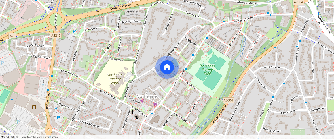 RH10 8EA, Crawley