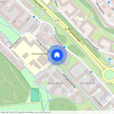 Kanngjutargränd 19, Grimsta