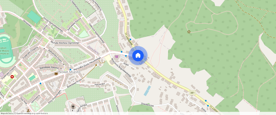 Stary Zdrój, ul. 11 Listopada, Wałbrzych