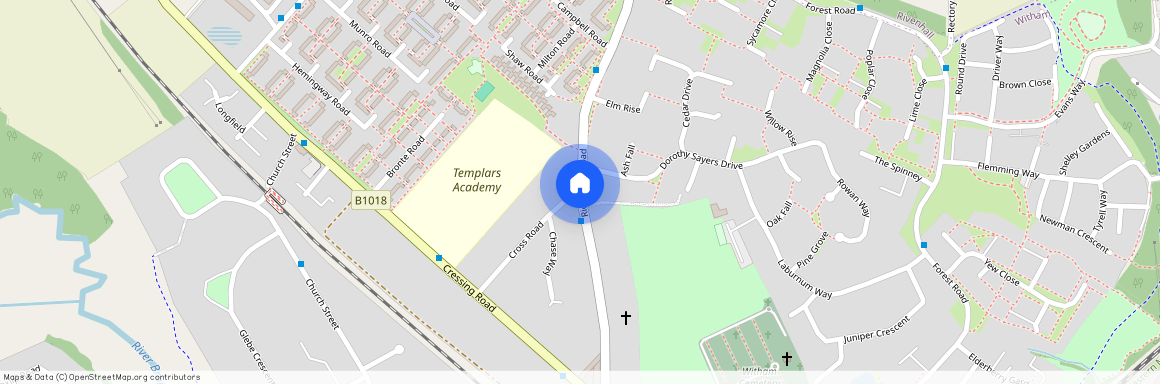 Rickstones Road, Witham