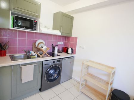 A LOUER - Sainte-Clotilde - La Bretagne - Studio Meublé dans une résidence avec piscine - Photo 5