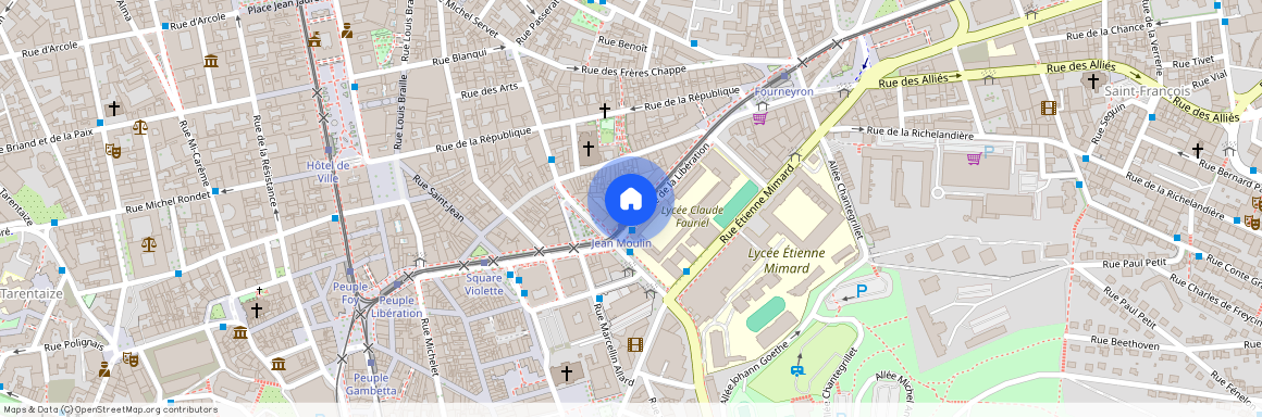 35 AVENUE DE LA LIBERATION, ST ETIENNE LYCEE FAURIEL, Saint Etienne