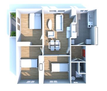 Saint-Valéry-en-Caux, location appartement F4 - Photo 2