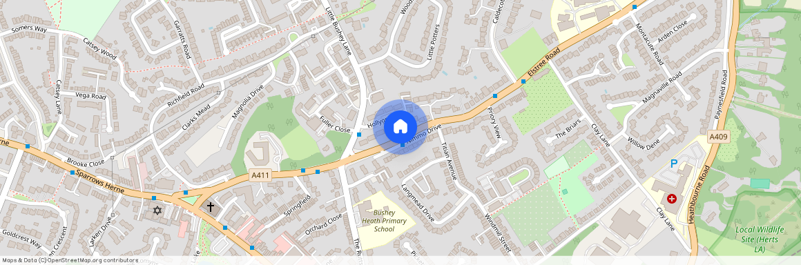 Elstree Road, Bushey WD23