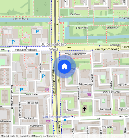 Buitenveldert-West, 1082 BN, Valkenstein, Amsterdam