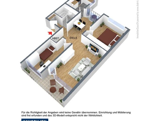 Frei ab Februar: Helle Familienwohnung am Grünzug Lichtenberger Straße - Foto 1