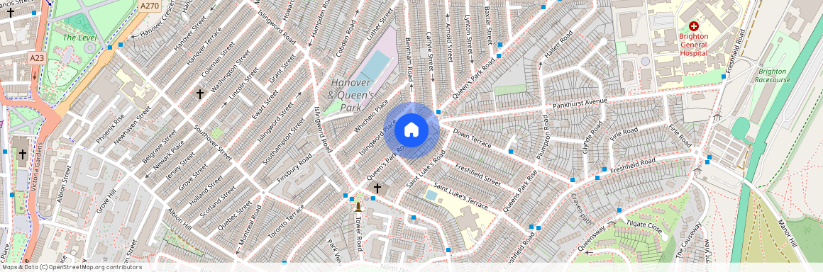 Queens Park Road, Brighton