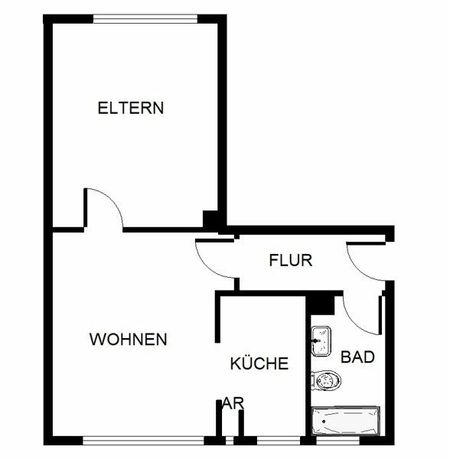 Gelegenheit: praktische 2-Zimmer-Wohnung - Photo 4