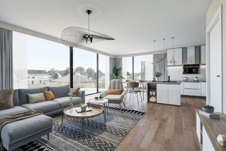 Ruim nieuwbouw app. (1ste verd, 3 slpks) en spectaculaire link met de natuur! - Photo 2