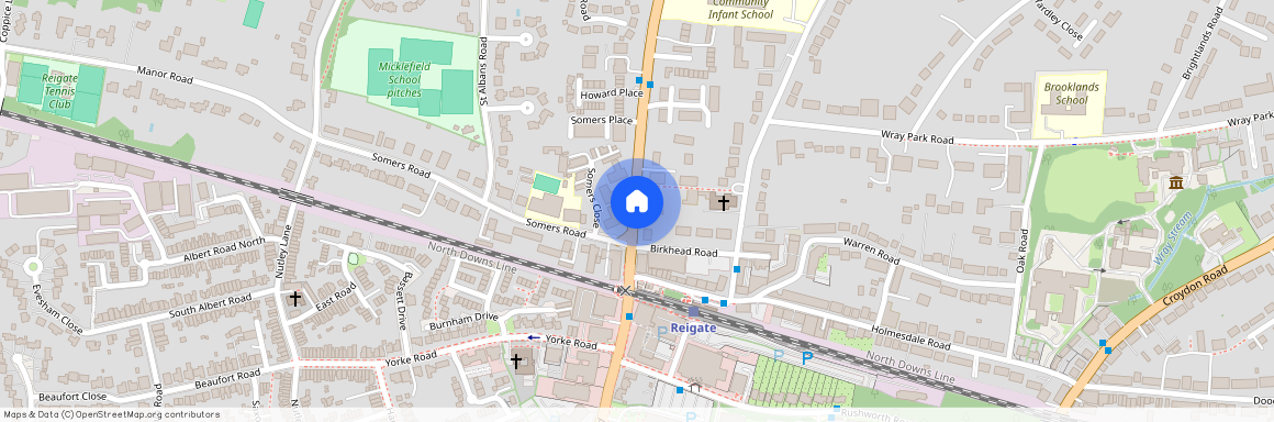 Reigate Hill, Reigate, Surrey, RH2 9NG