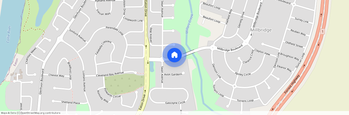 Millbridge, Bunbury Region