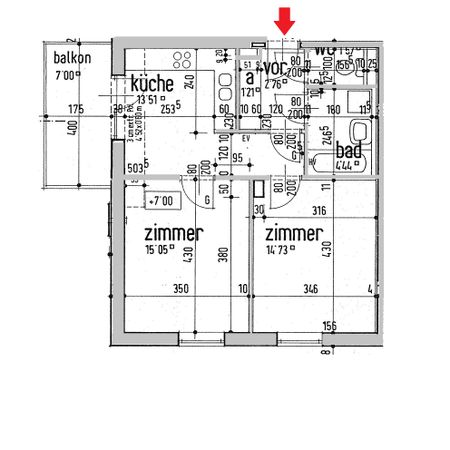 2-Zimmer-Wohnung in ruhiger Lage mit Balkon - Photo 4
