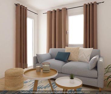 location Appartement T0 DE 26.09m² À CERGY PONTOISE - Photo 2