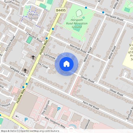 Bleache Place, Oxford, OX4