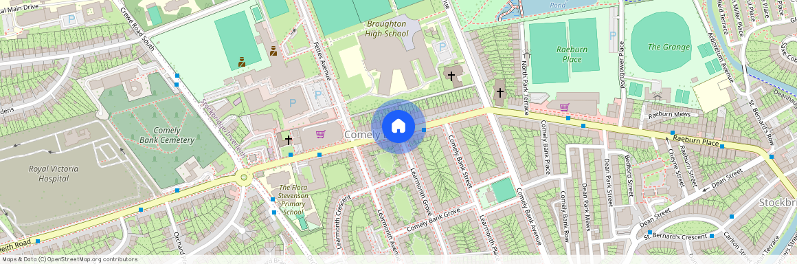 Comely Bank Avenue, Comely Bank, Edinburgh