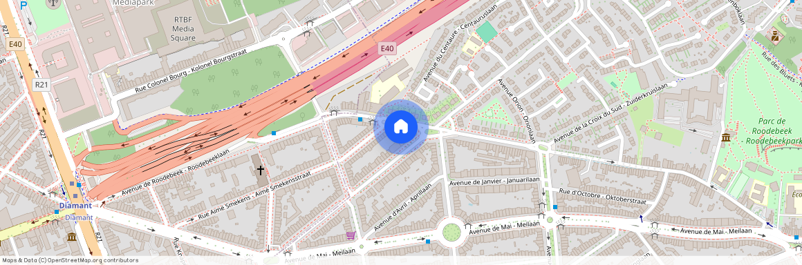 Chaussée De Roodebeek - Roodebeeksteenweg, 511, 1200, Woluwe-Saint-Lambert