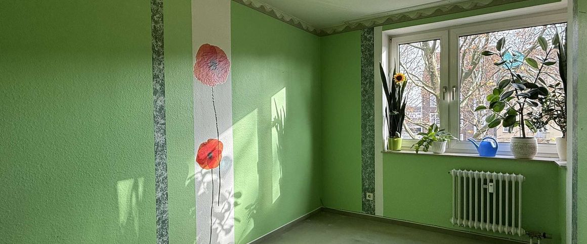 WOHNBERECHTIGUNGSSCHEIN (WBS) ERFORDERLICH! SCHÖNE 3-ZIMMERWOHNUNG IM 2.OG NAHE SPRÖDENTALPLATZ - Photo 1