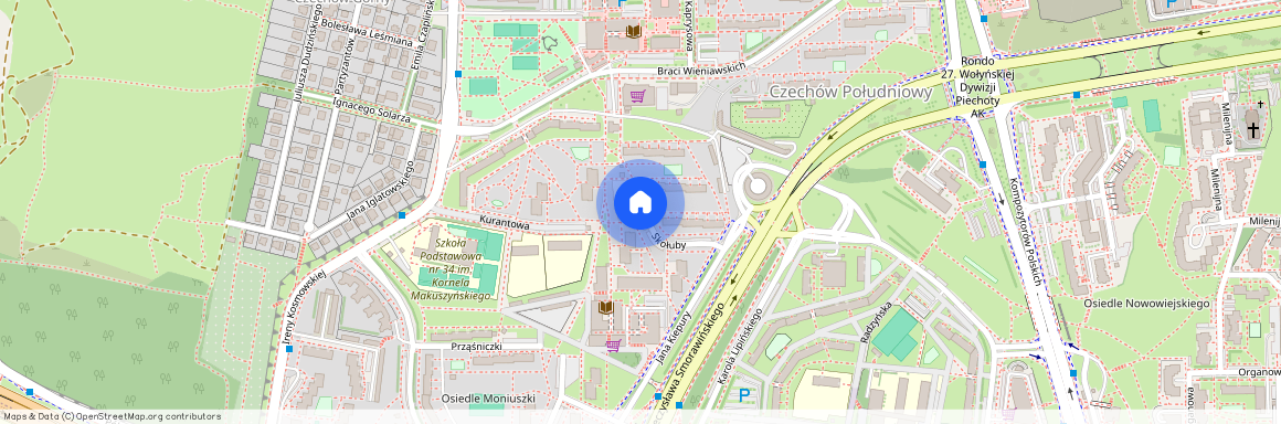 ul. Skołuby, Czechów Południowy, Lublin, lubelskie