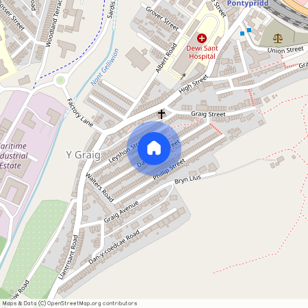 Danygraig Street, Pontypridd CF37