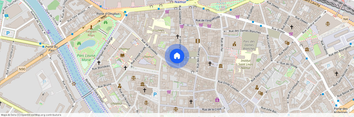 Rue Godefroid, 1, 45, 5000, Namur