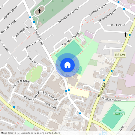 Church Street, Ossett, West Yorkshire, UK, WF5