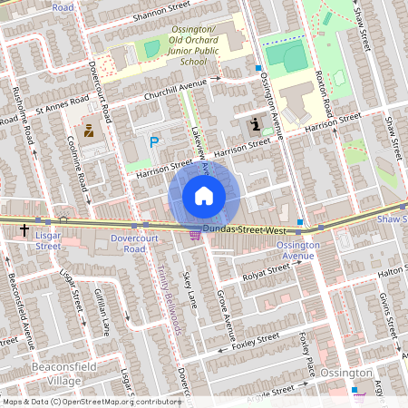 4 Lakeview Avenue Unit# Main, Toronto