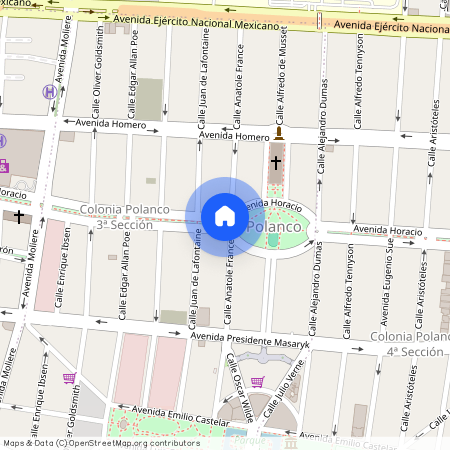 Se departamento ANATOLE FRANCE, Colonia Polanco III Sección, C.P. 11540, Df / Cdmx
