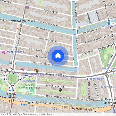 Fokke Simonszstraat 61-B, Weteringbuurt, 1017TE, Amsterdam