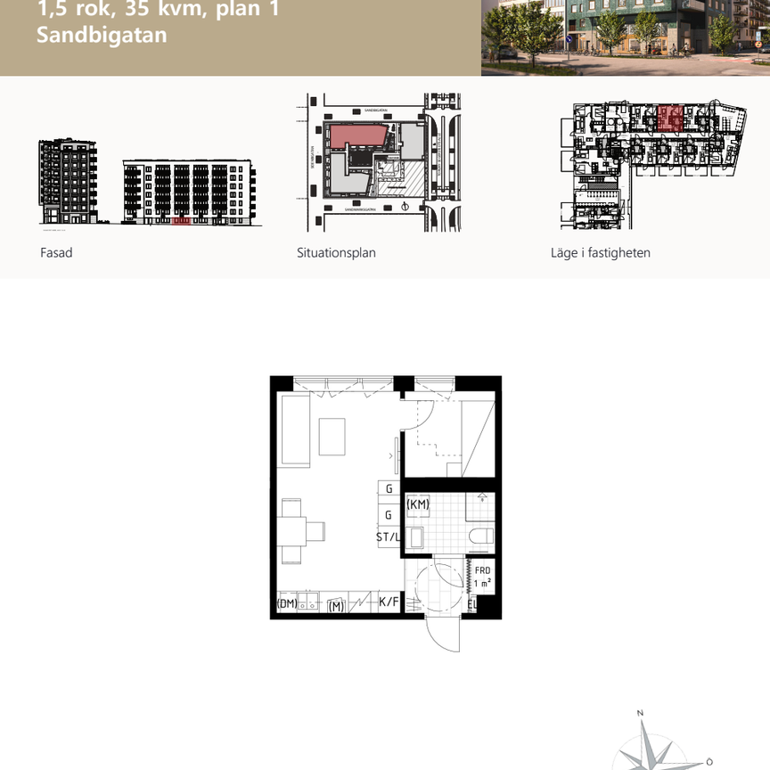 Sandbigatan 32, 75255, Uppsala - Foto 2