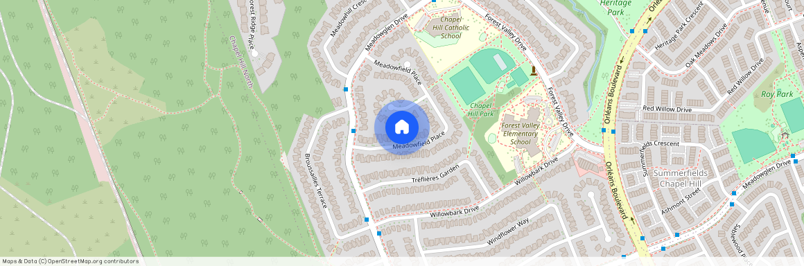 1598 Meadowfield Place, Orleans - Convent Glen And Area