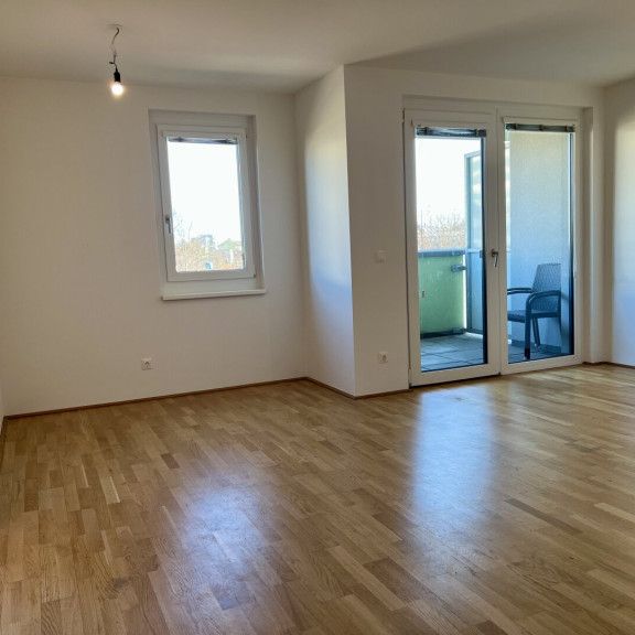 Moderne 2-Zimmer-Loggiawohnung in Oberlaa mit hochwertiger Ausstattung und Top-Infrastruktur - Photo 1