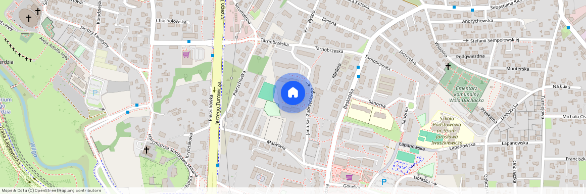 Jana Sas-Zubrzyckiego 6, Kraków, Wola Duchacka