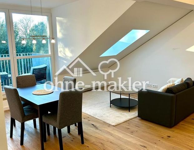 Wohnen auf Zeit: Neubau-Dachgeschosswohnung in charmantem Bestandshaus - Foto 1