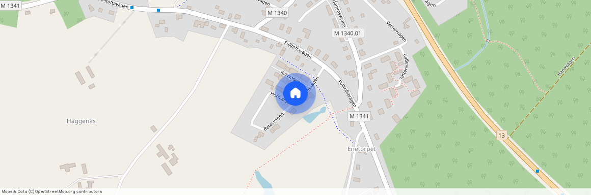 Betesvägen, Ludvigsborg