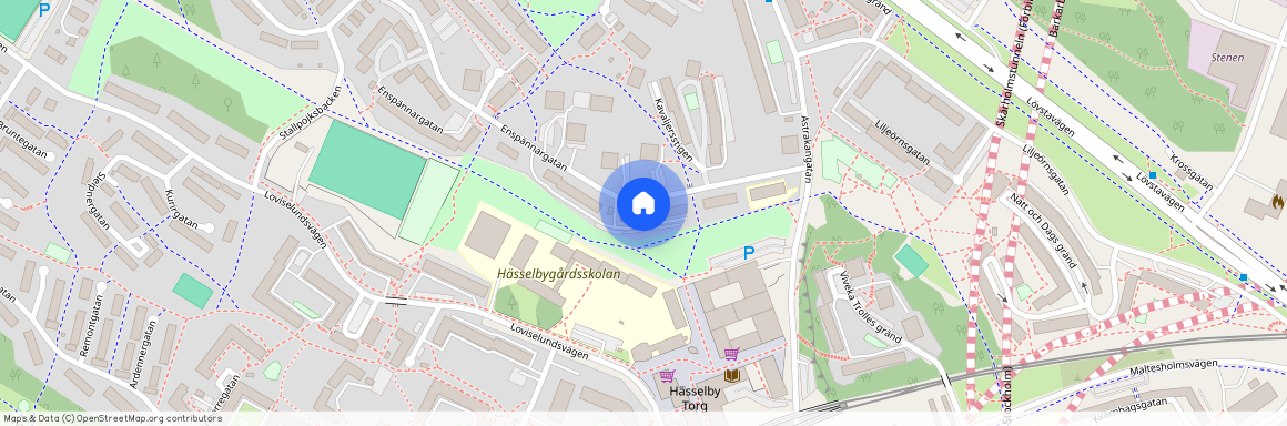 Enspännargatan 13, Gård