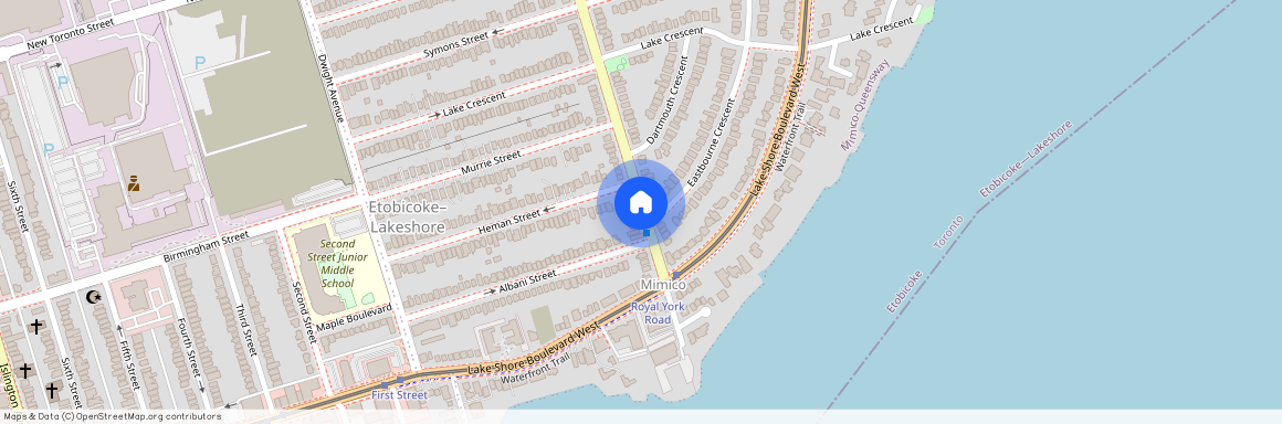 Etobicoke, Etobicoke, Toronto, M8V 2T2