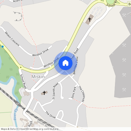 School Road, Pontyclun, Miskin